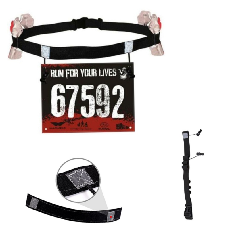 Running Gear Motor - Running Race Number Belt Waist Pack
