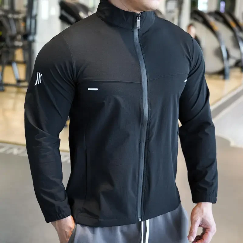 Running Gear Jacket - Ice Silk Thin Shirts Tops Sport