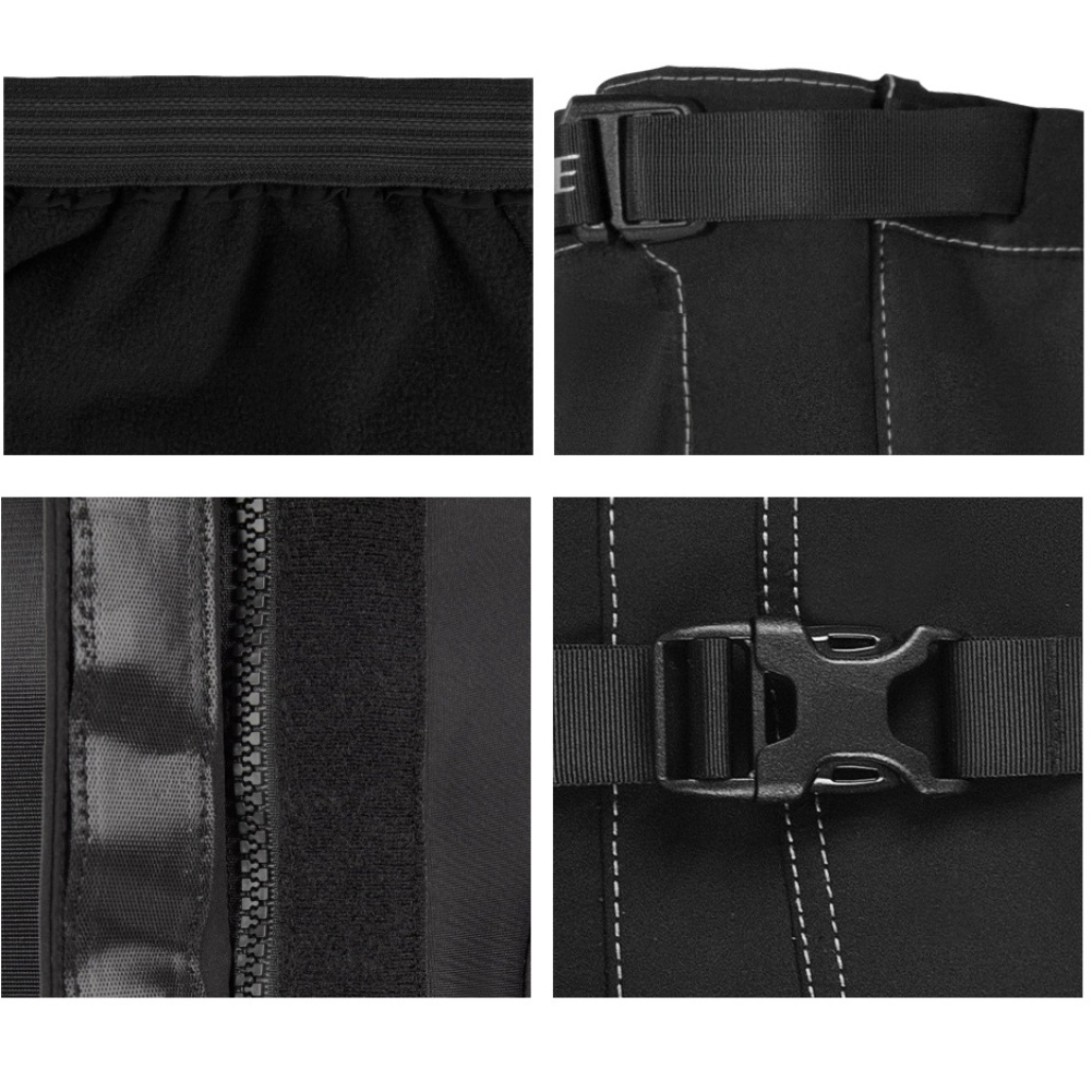 Trail Running Gaiter - Windproof Hiking Gaiters with Fleece Lining