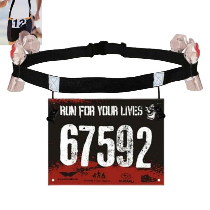 Running Gear Motor - Running Race Number Belt Waist Pack