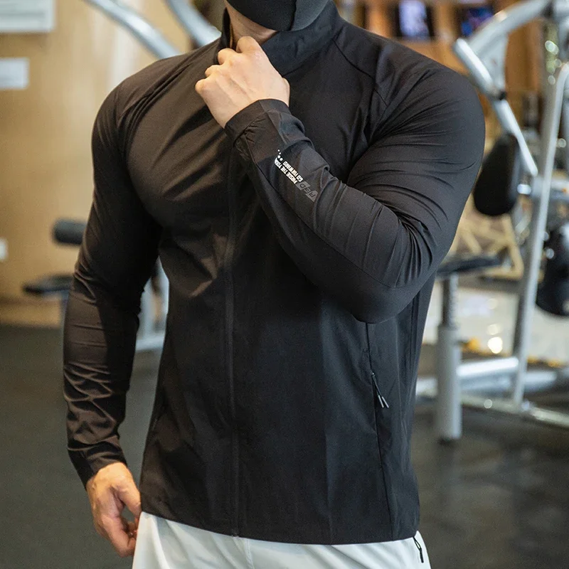 Running Gear Jacket - Men Ice Silk Quick Dry Hiking