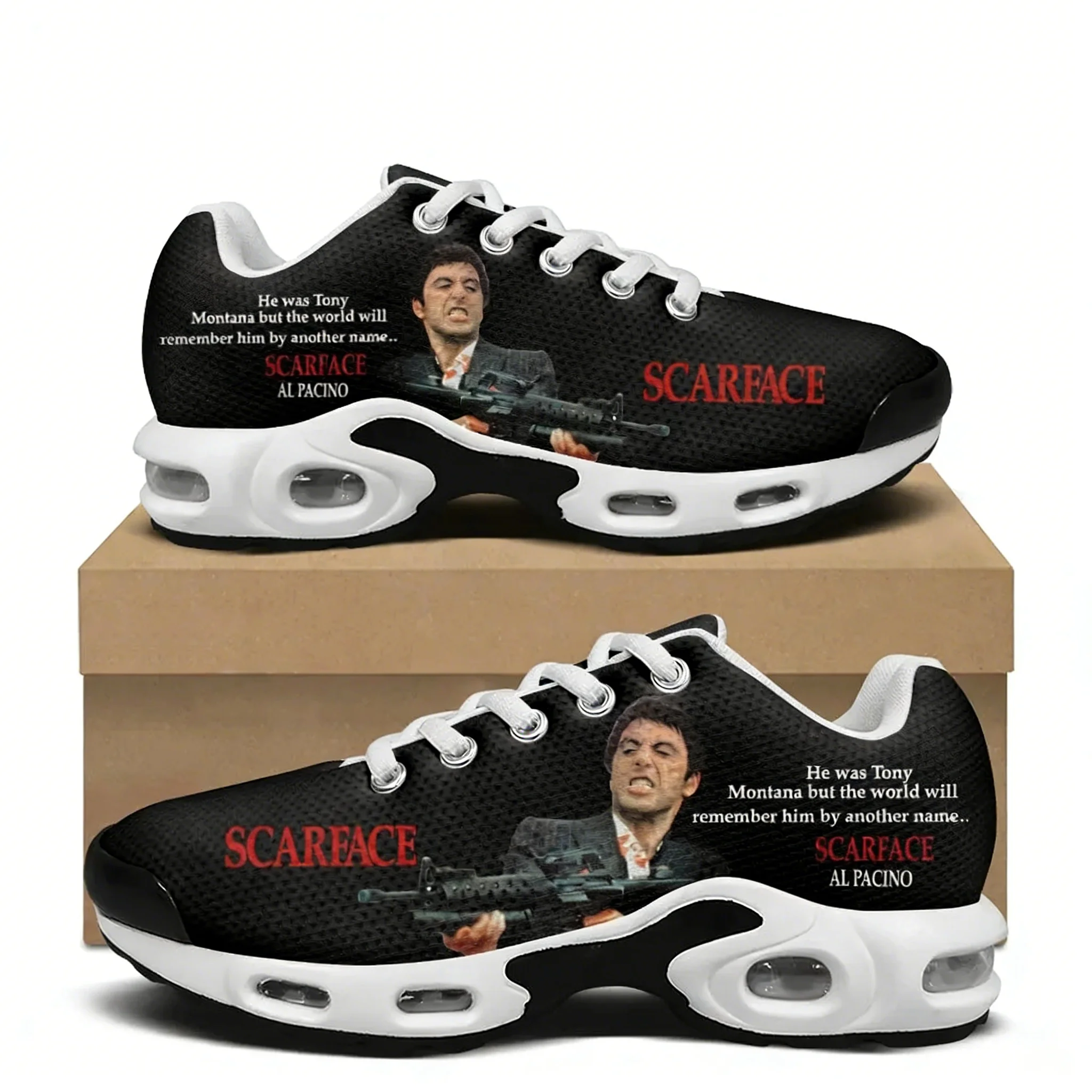 Scarface Air Cushion Sneakers  - Running Gear For Sale review and price
