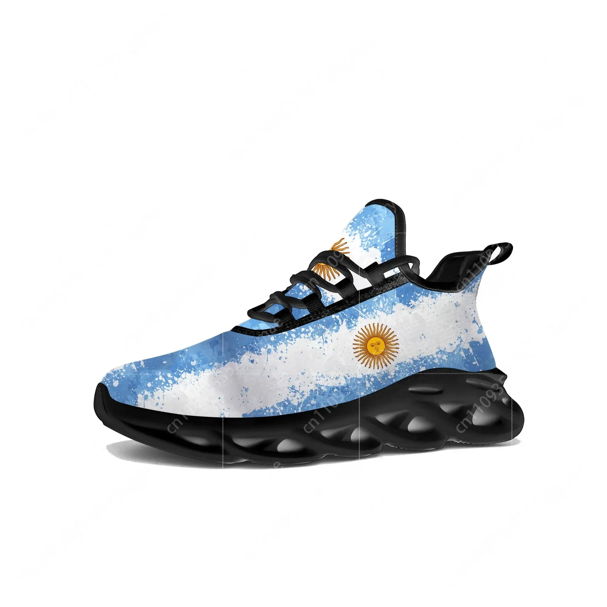 Argentine Flag Flats Sneakers  - Running Gear For Sale review and price