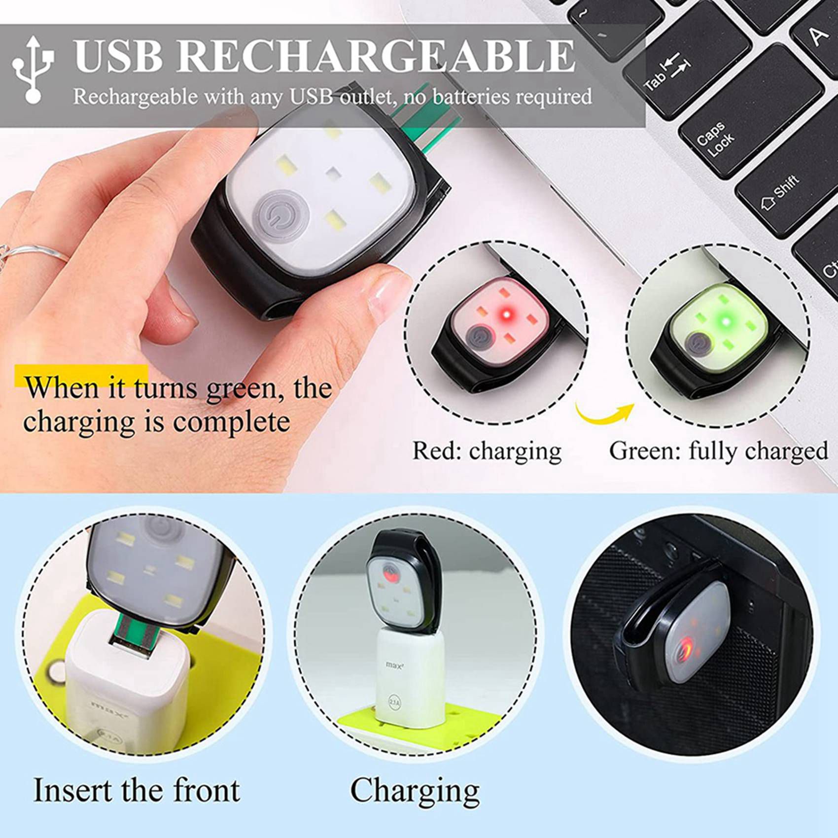 ABUP-3X Outdoor Night Clip On  - Running Gear On review and price