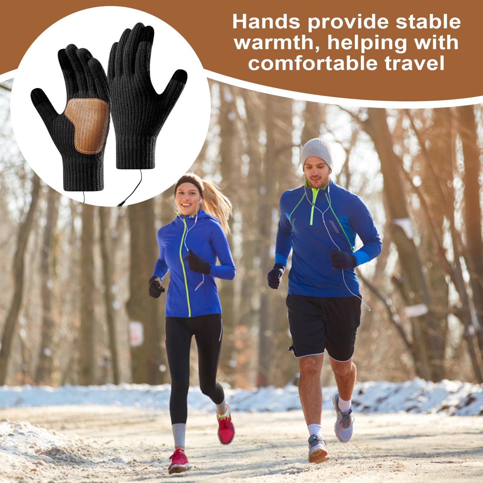 USB Heated Gloves with Touchsc - Running Gear Cold Weather review and price