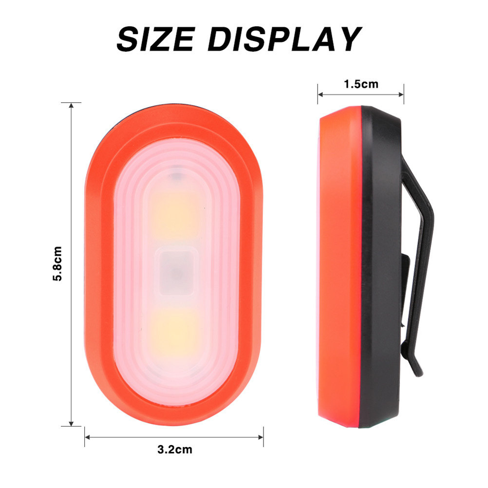 4Pcs LED Safety Clip on Light  - Running Gear On review and price