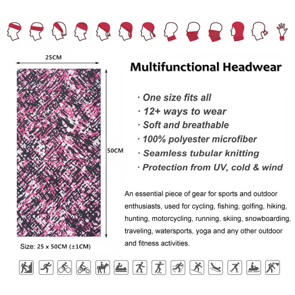 Camo Hunting Neck Gaiter Hikin - Running Gear Headband review and price