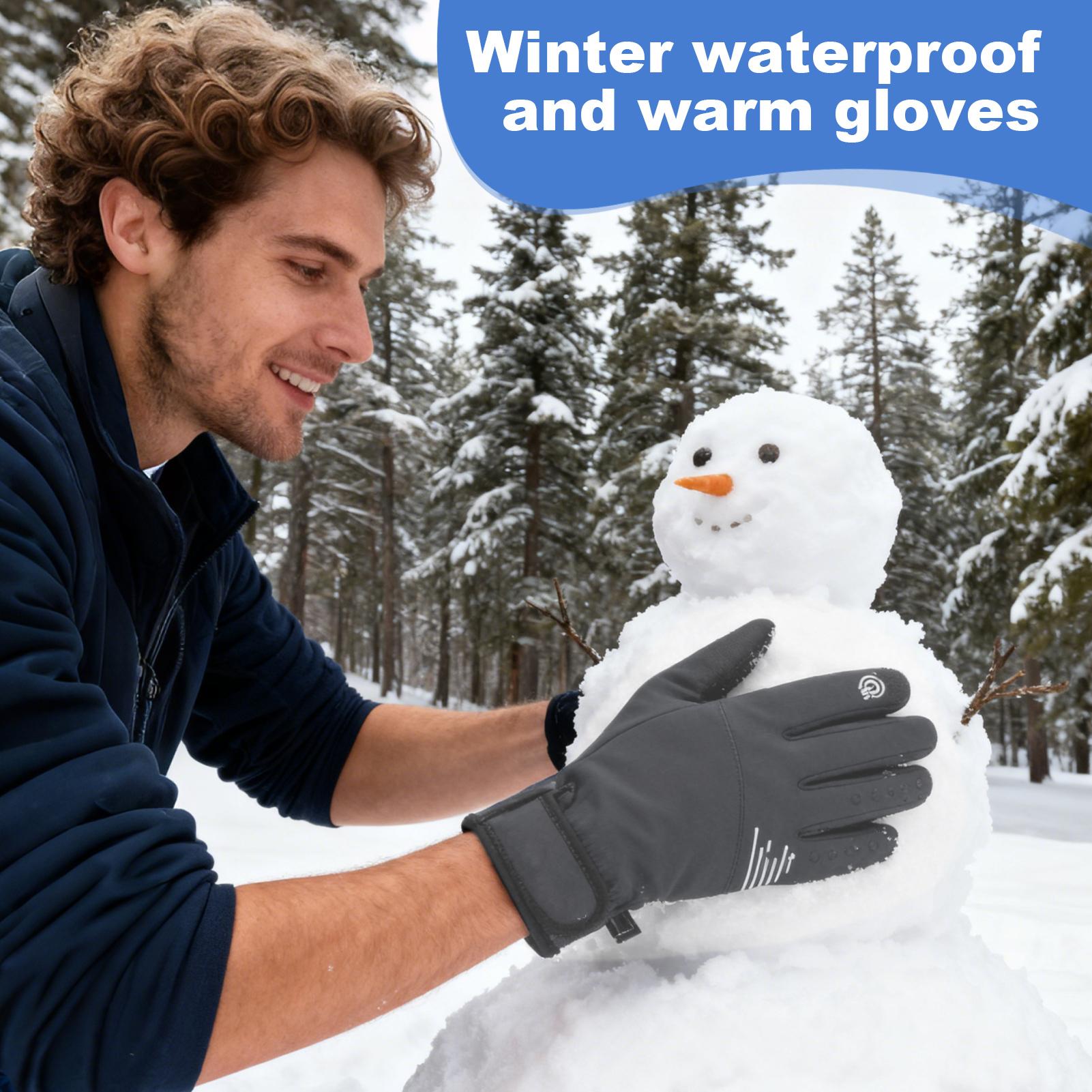 Winter warm Gloves Windproof T - Running Gear Cold Weather review and price