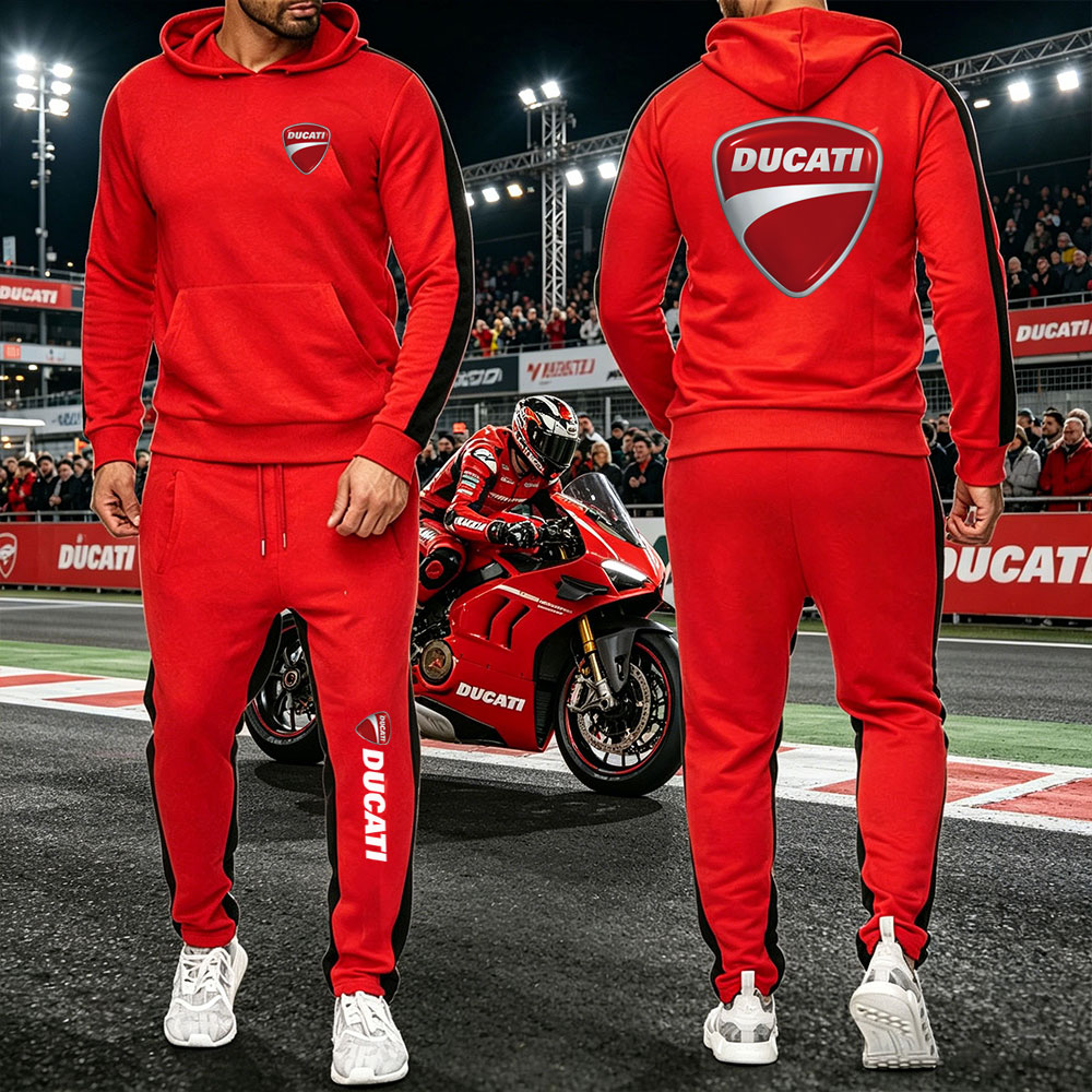 2026 Men Tracksuit  Ducati mot - Running Gear Motor review and price