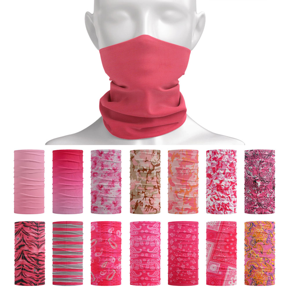 Pink Seamless Outdoor Bandana  - Running Gear Headband review and price