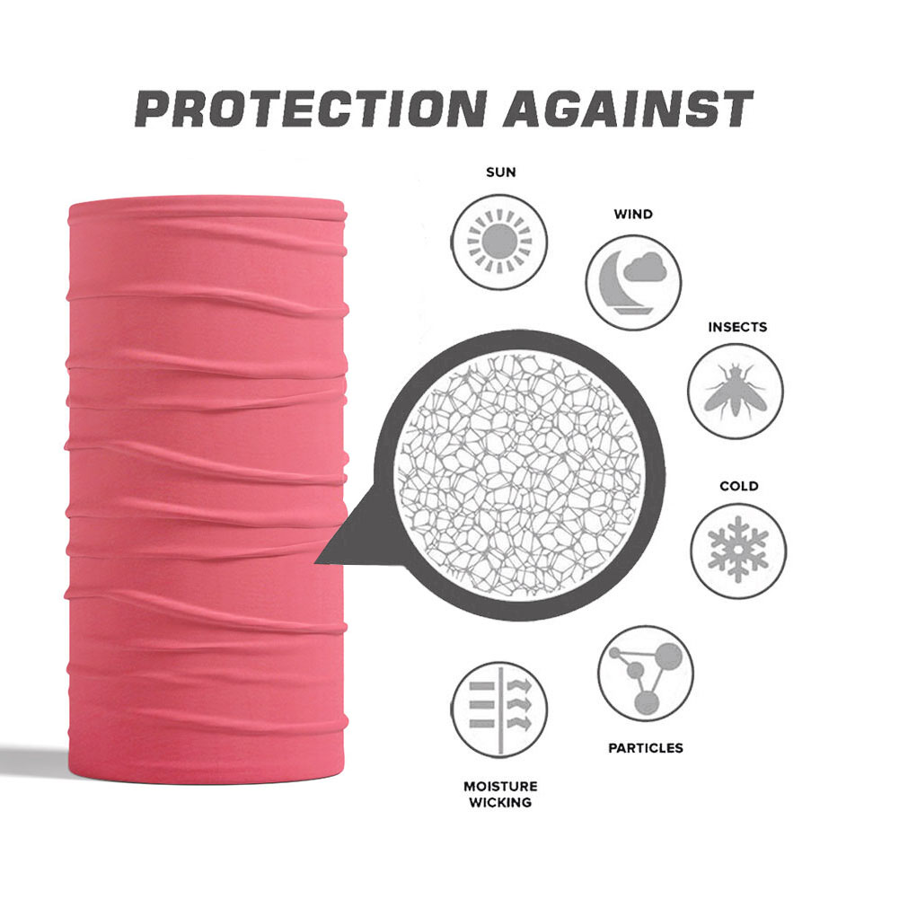 Pink Seamless Outdoor Bandana  - Running Gear Headband review and price