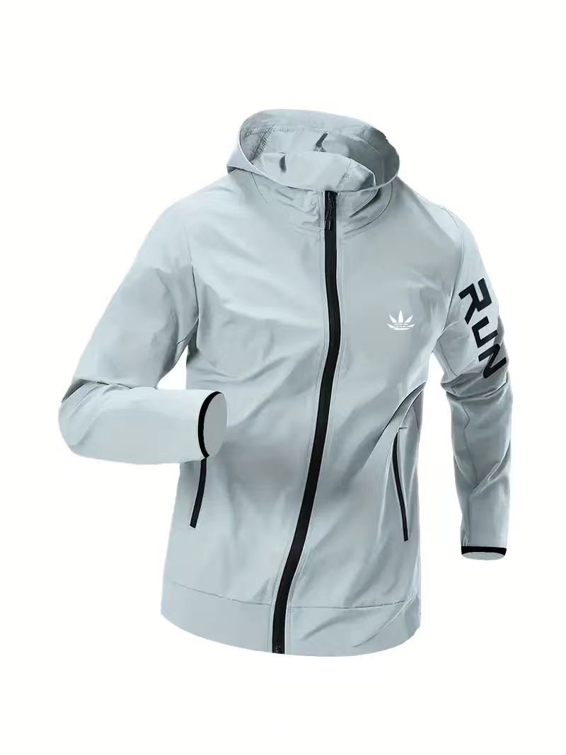Mens Run Hooded Windbreaker Ja - Running Gear Jacket review and price