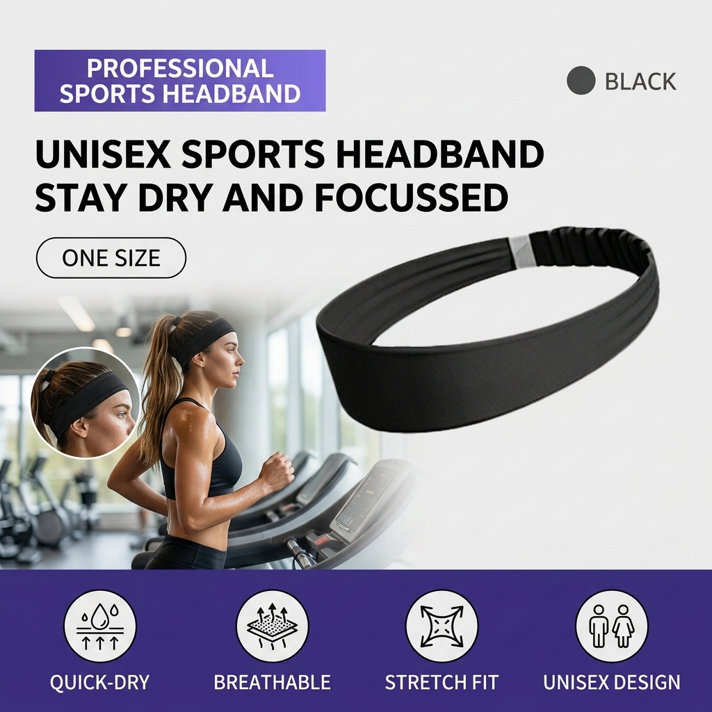 Breathable Sports Headband Moi - Running Gear Headband review and price