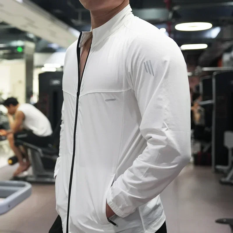 Ice Silk Thin Shirts Tops Spor - Running Gear Jacket review and price