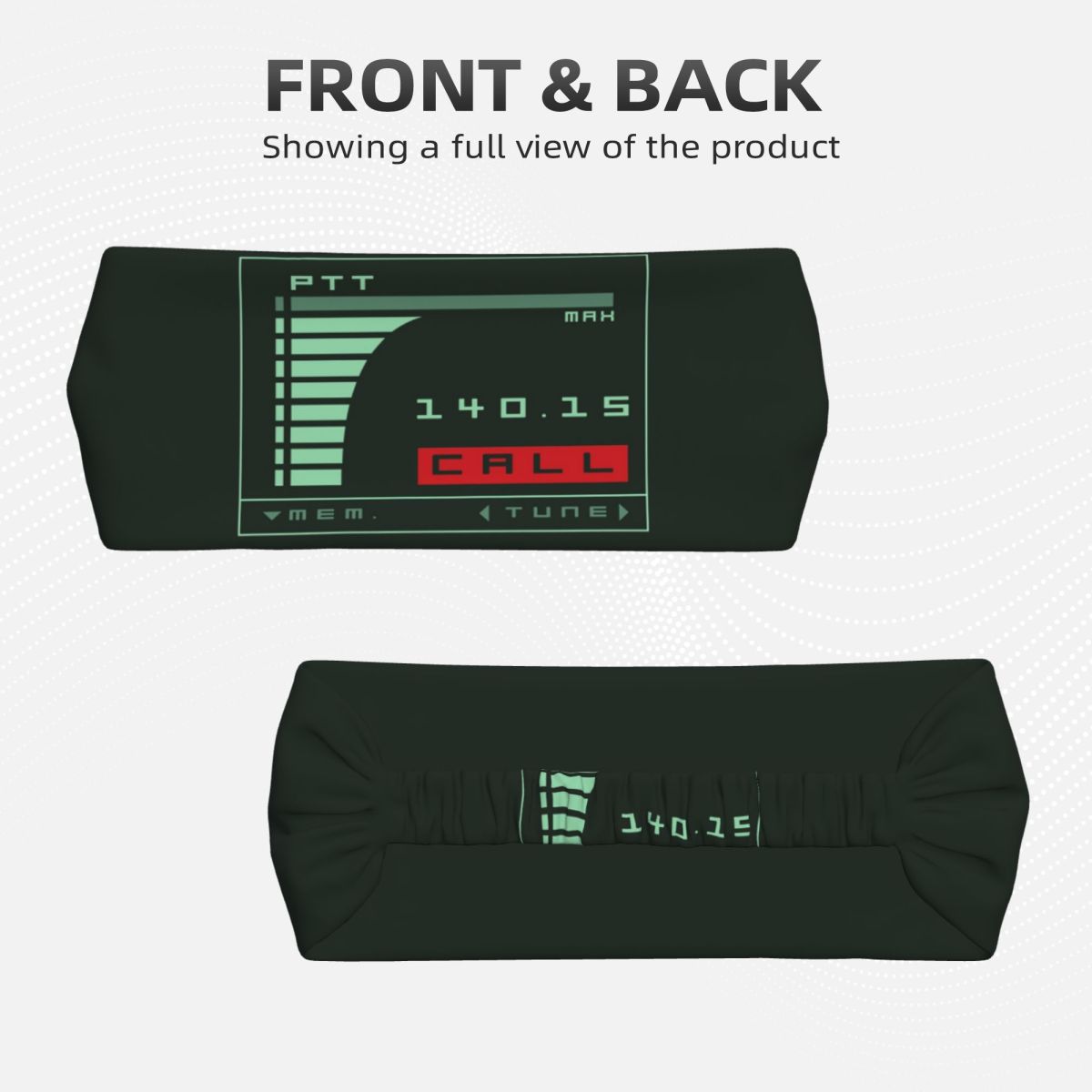 Metal Gear Solid Codec Screen  - Running Gear Headband review and price