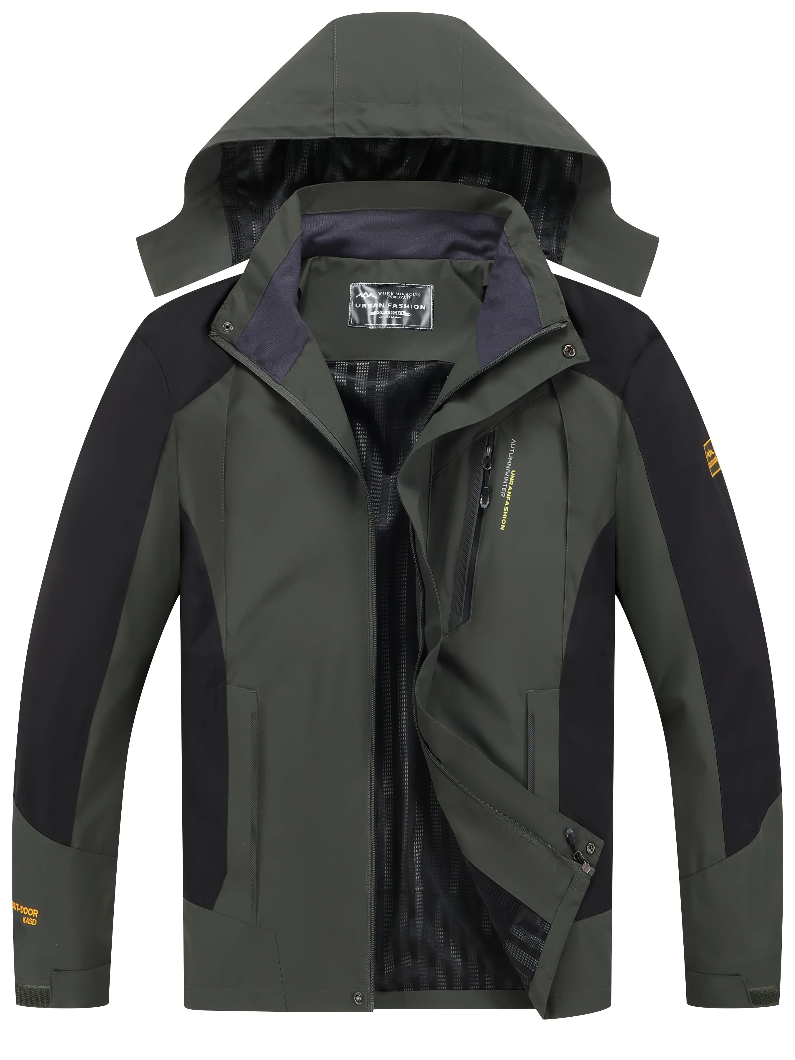 Men's Waterproof Hiking Jacket - Running Gear Jacket review and price