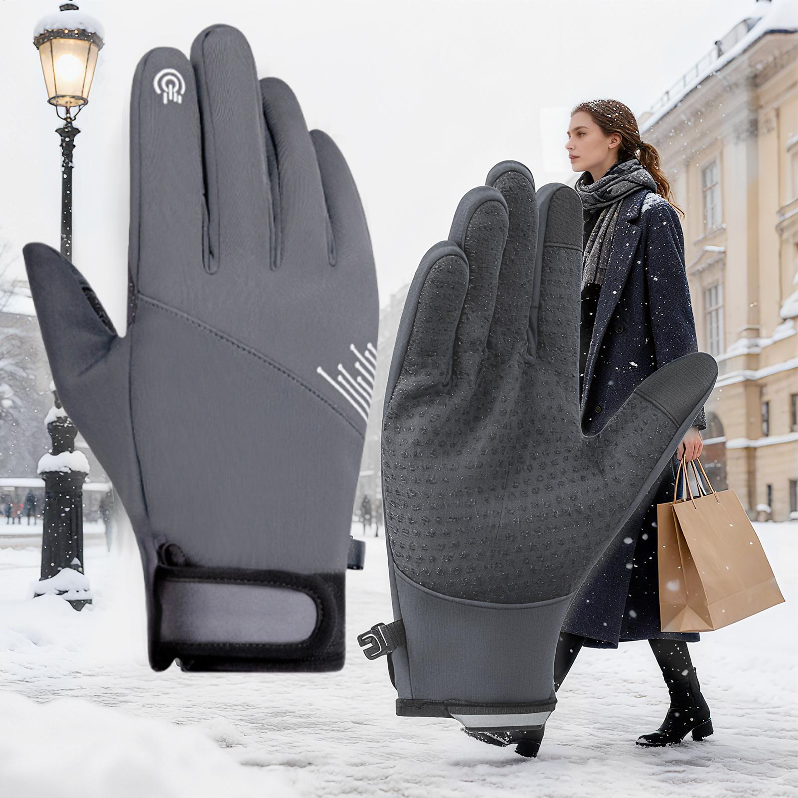 Winter Gloves Women Windproof  - Running Gear Cold Weather review and price