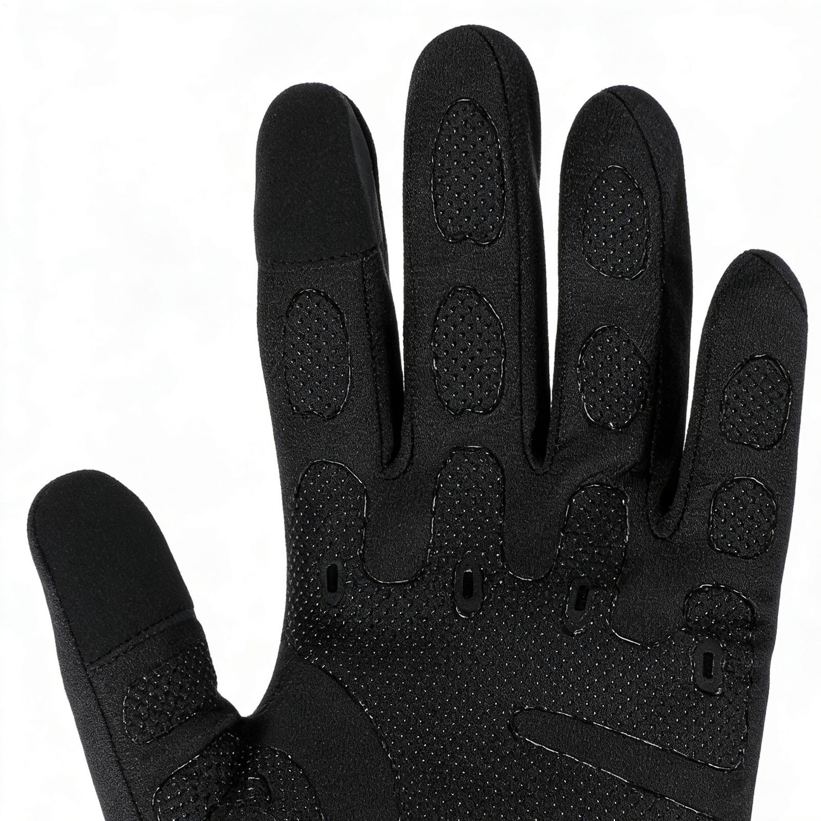 Warm Cycling Gloves Full Finge - Running Gear Cold Weather review and price