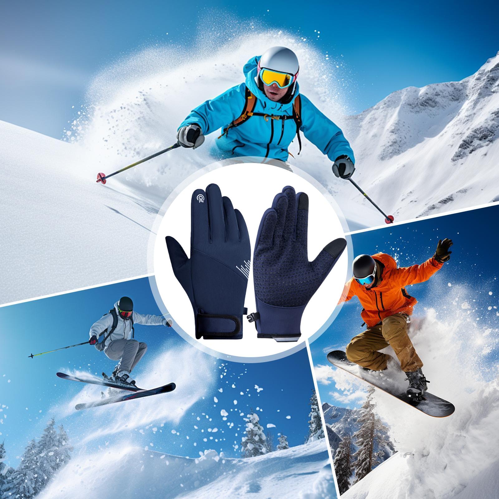 Winter Gloves Men Windproof To - Running Gear Cold Weather review and price