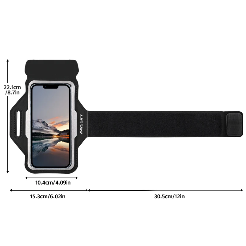 HAISSKY Ultra-thin Running Bag - Running Gear Phone Holder review and price