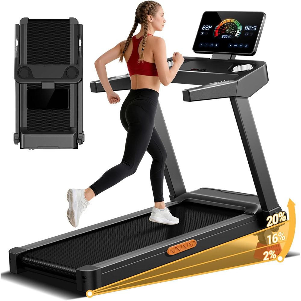 High-Capacity Treadmill with 2 - Running Gear Motor review and price