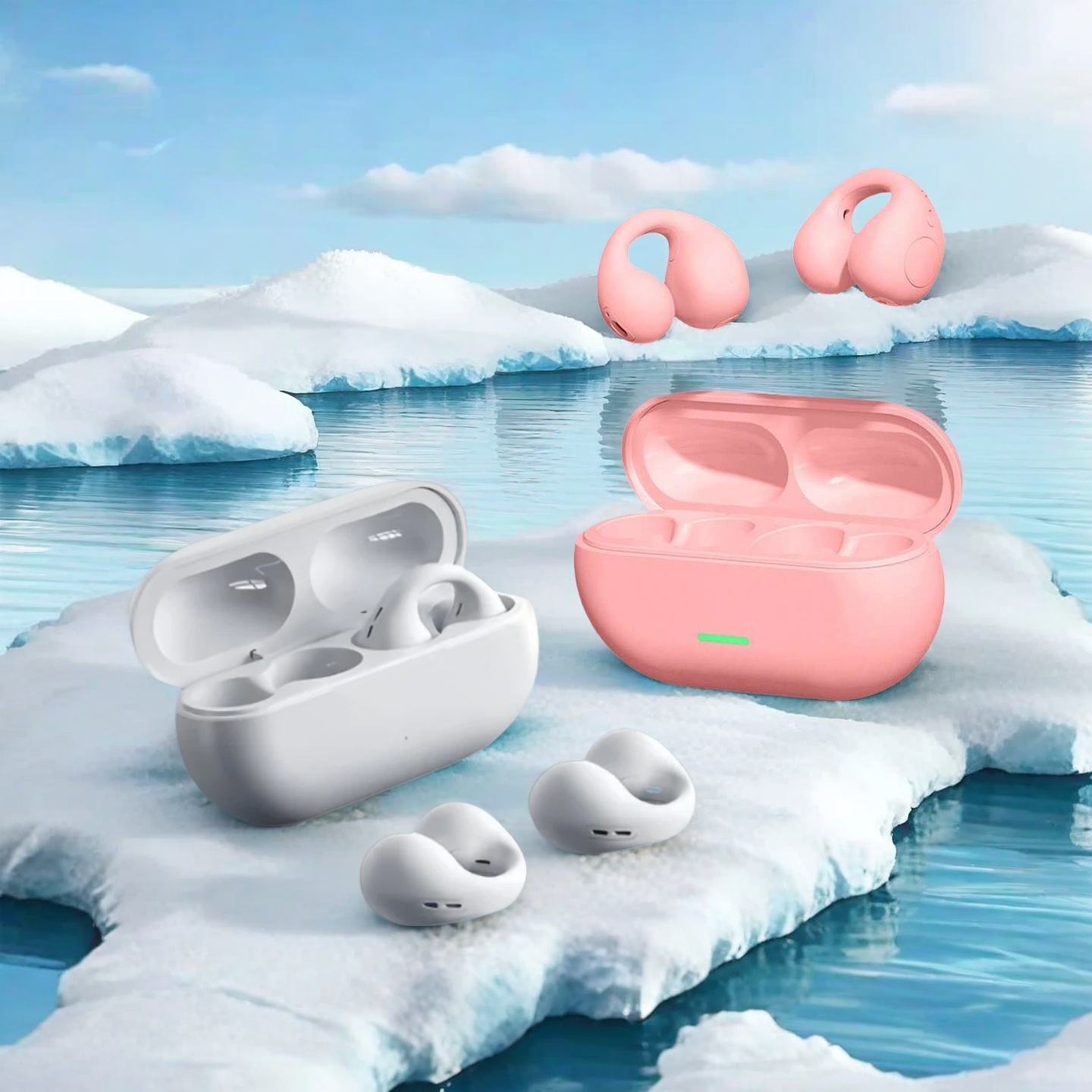 Wireless Ear Clip On Earphone  - Running Gear Phone Holder review and price