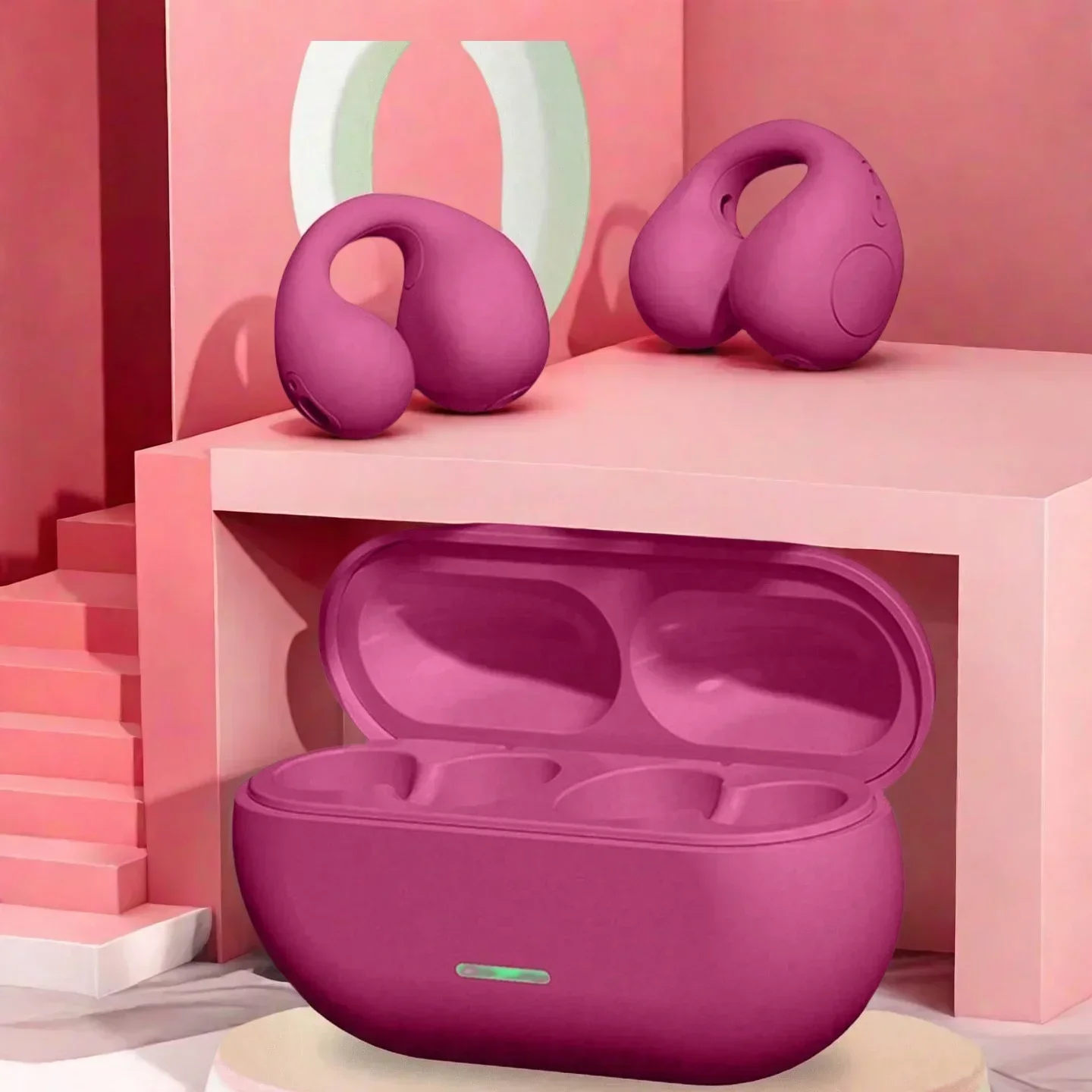 Wireless Ear Clip On Earphone  - Running Gear Phone Holder review and price